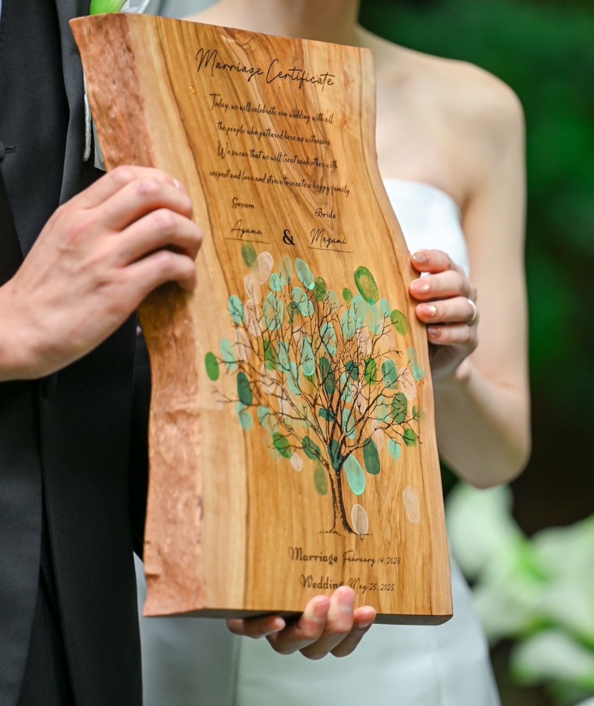 結婚証明書 "HITOTOKI"